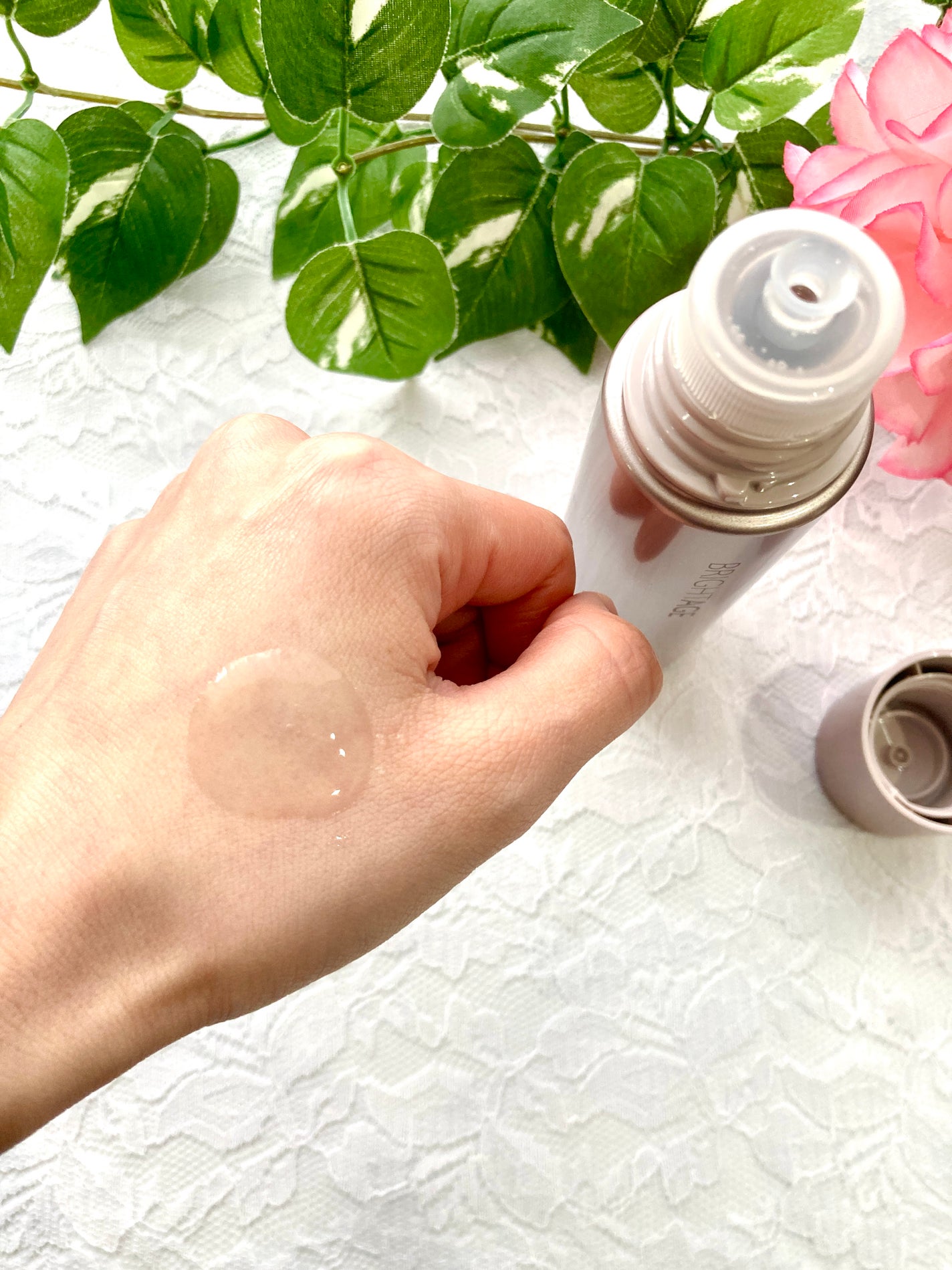 リフトホワイト ローション モイスト/BRIGHTAGE/化粧水を使ったクチコミ(3枚目)