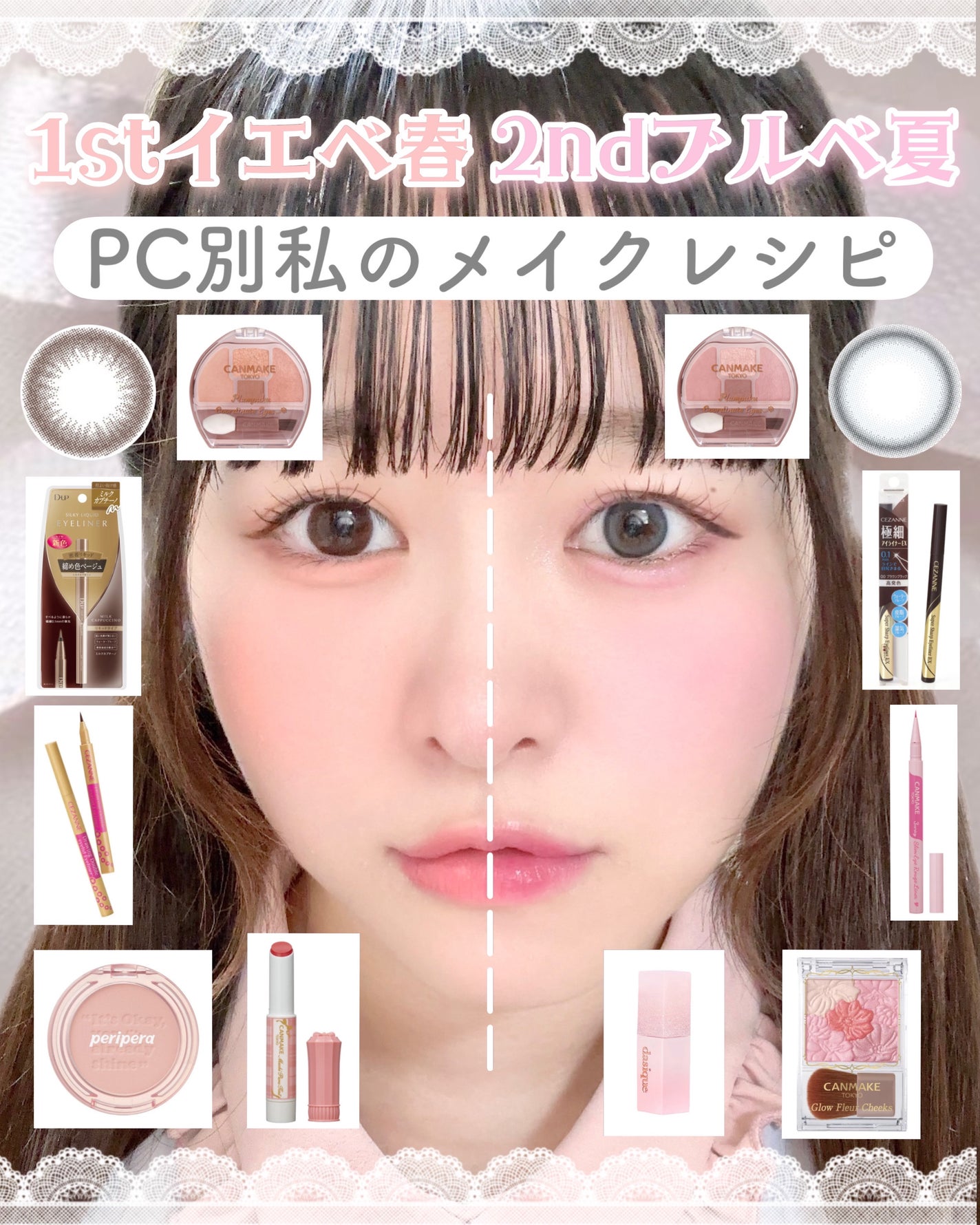 グロウフルールチークス/キャンメイク/パウダーチークを使ったクチコミ(1枚目)