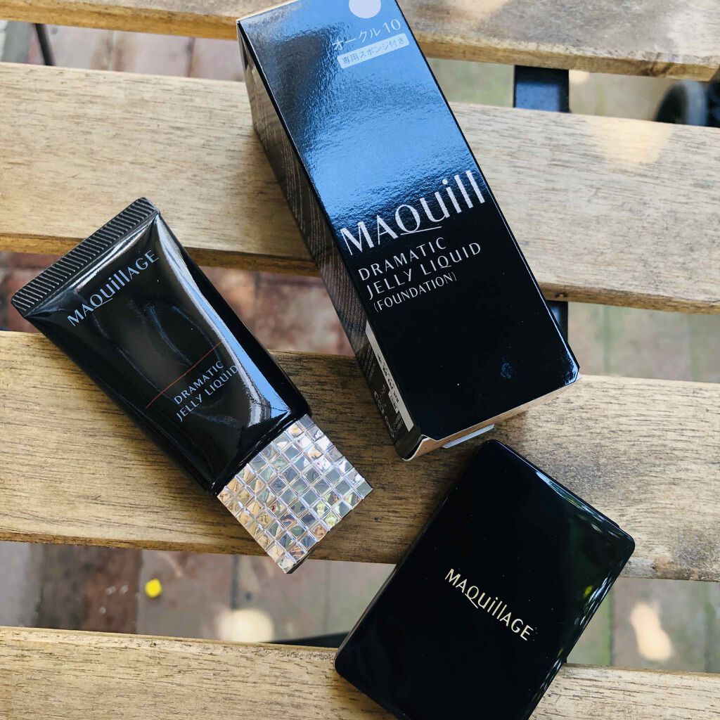 ドラマティックジェリーリキッド/マキアージュ/リキッドファンデーションを使ったクチコミ(2枚目)