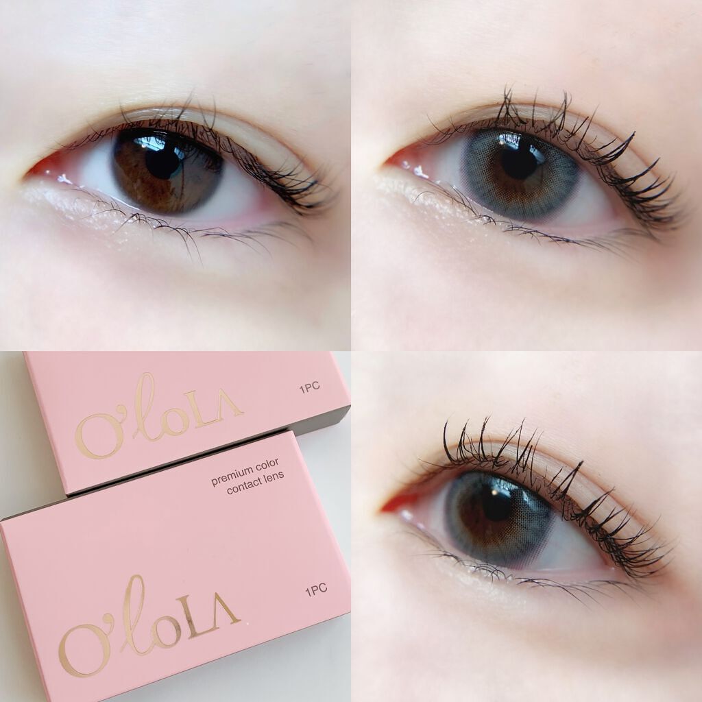 ブロー(Blow)/OLOLA/カラーコンタクトレンズを使ったクチコミ(3枚目)