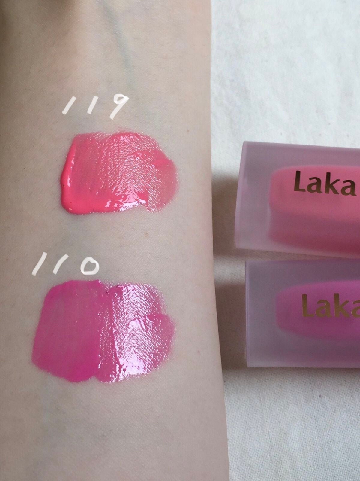 フルーティーグラムティント/Laka/リップティントを使ったクチコミ(2枚目)