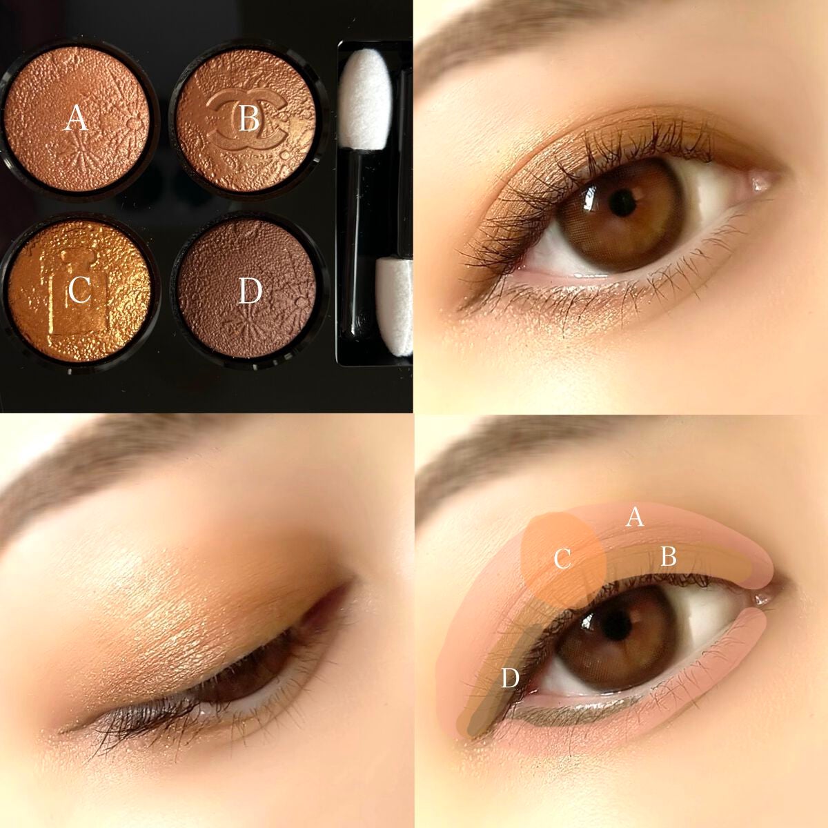 レ キャトル オンブル/CHANEL/アイシャドウパレットを使ったクチコミ(5枚目)