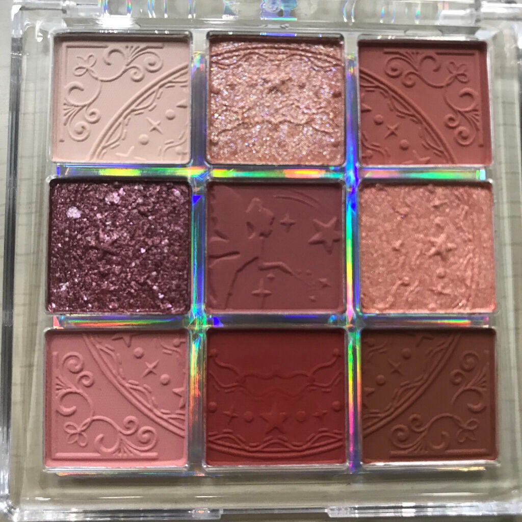 クォーツ 9色アイシャドウパレット(ドリームランドアイシャドウ)/ZEESEA/アイシャドウパレットを使ったクチコミ(3枚目)