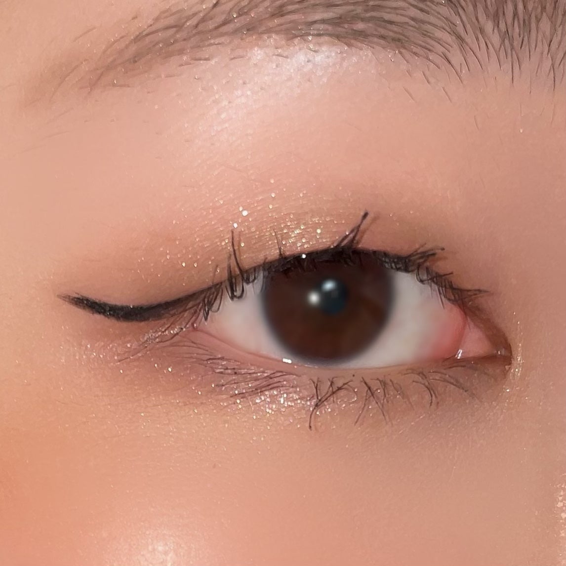 ラスティングリキッドライナー/キャンメイク/リキッドアイライナーを使ったクチコミ(4枚目)