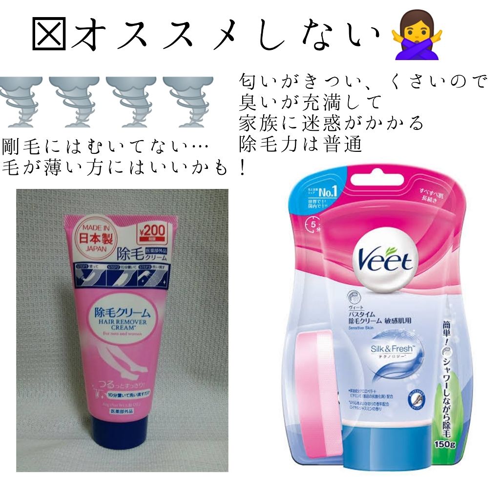 除毛クリームキット敏感肌用/エピラット/除毛クリームを使ったクチコミ（2枚目）