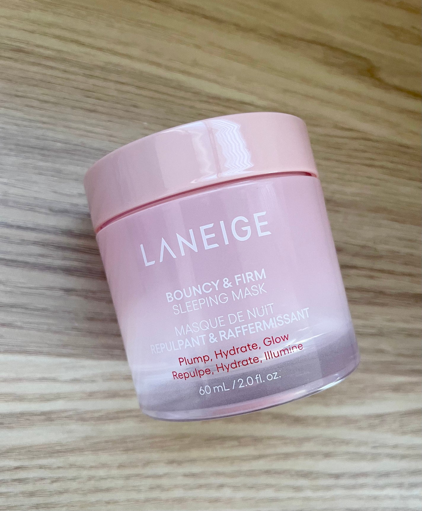 バウンシースリーピングマスク/LANEIGE/フェイスクリームを使ったクチコミ(1枚目)