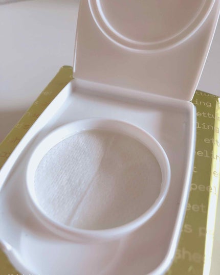 ふきとりピーリングシートN/ettusais/ピーリングを使ったクチコミ(2枚目)