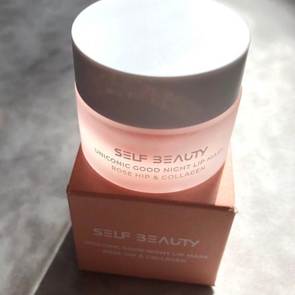 ユニコーングッドナイトリップマスク ローズヒップ&コラーゲン/SELF BEAUTY/リップマスクを使ったクチコミ(7枚目)