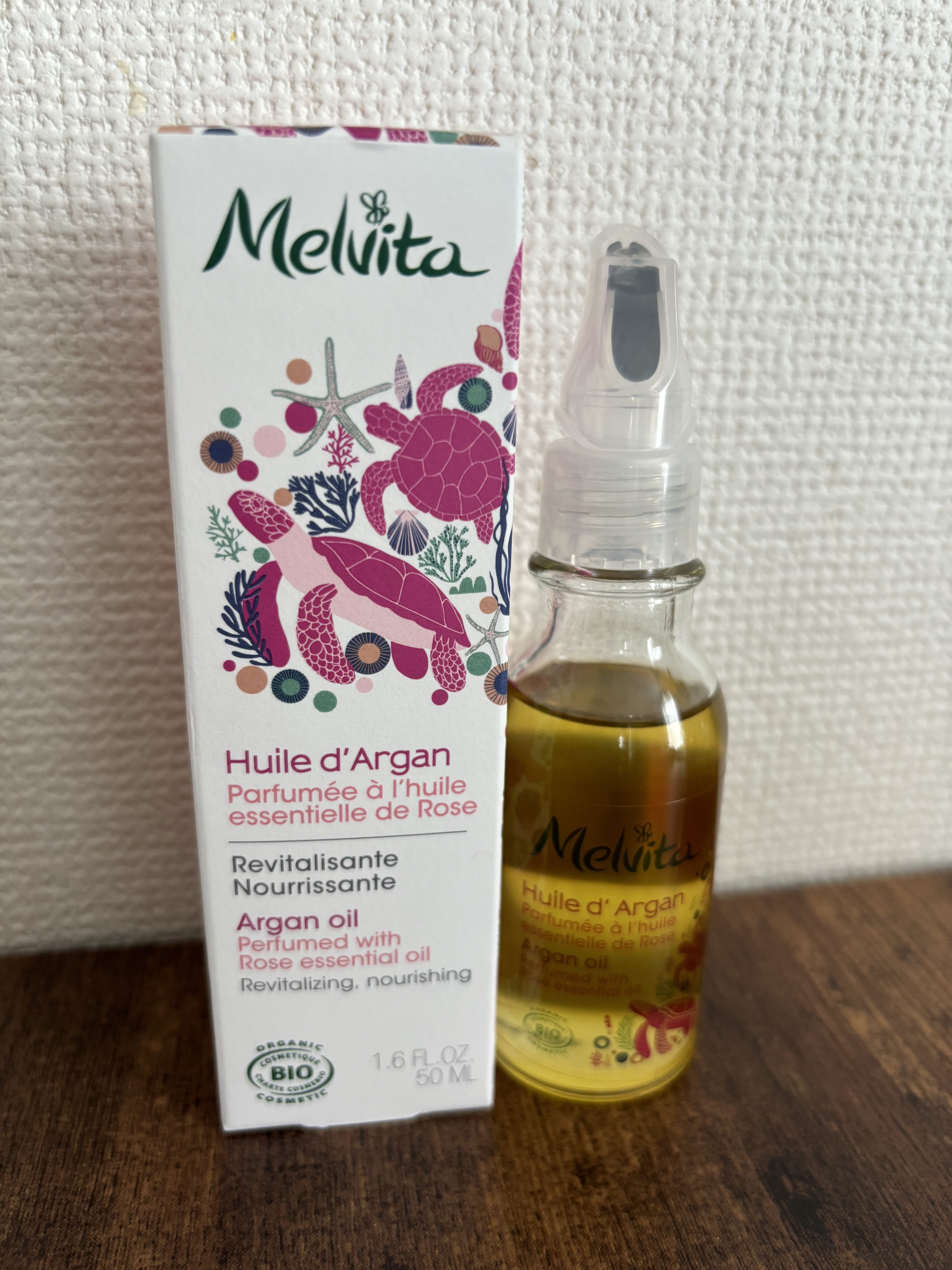 ビオオイル アルガンオイル ローズ/Melvita/ブースター・導入液を使ったクチコミ（1枚目）