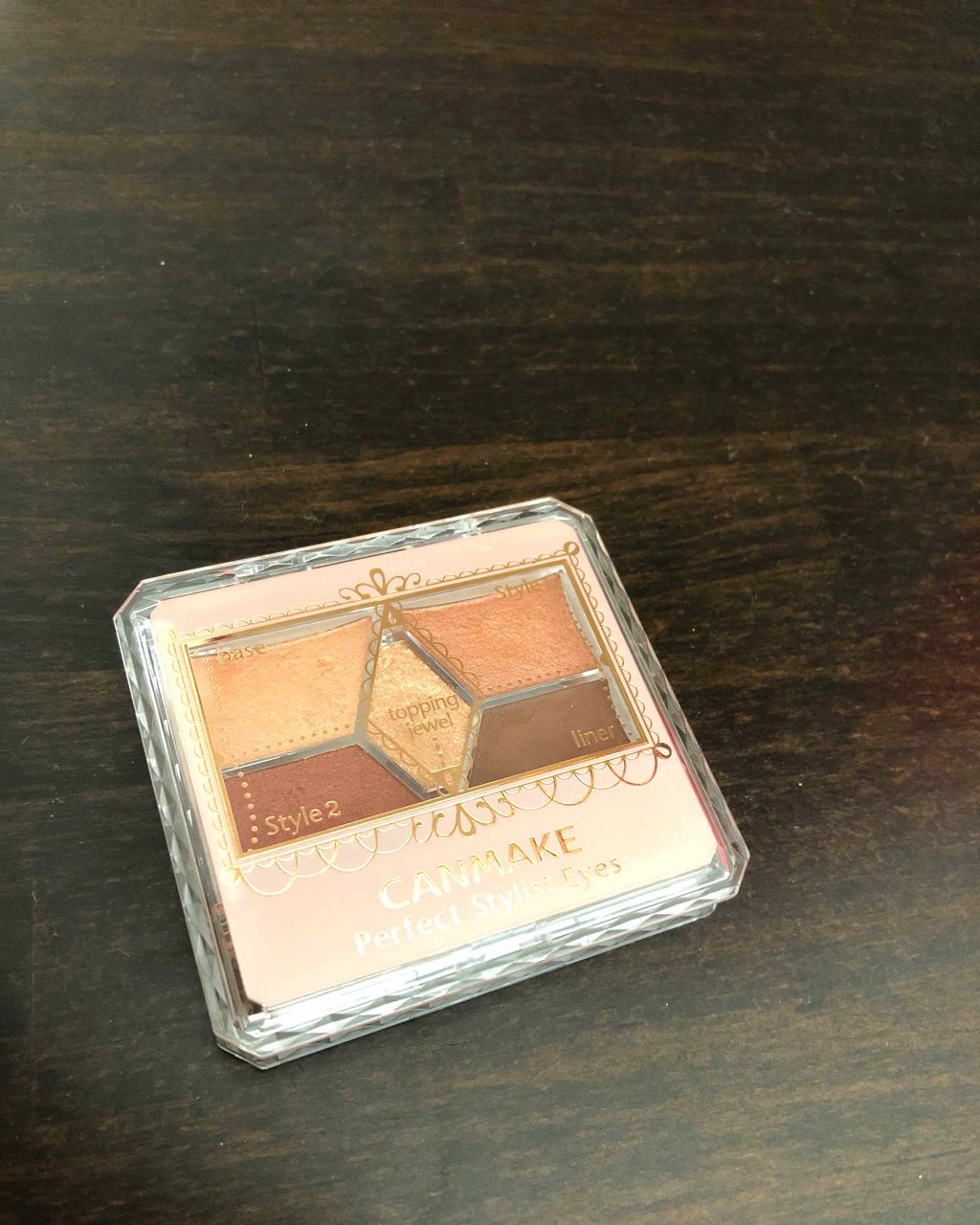 【旧品】パーフェクトスタイリストアイズ/キャンメイク/アイシャドウパレットを使ったクチコミ（1枚目）