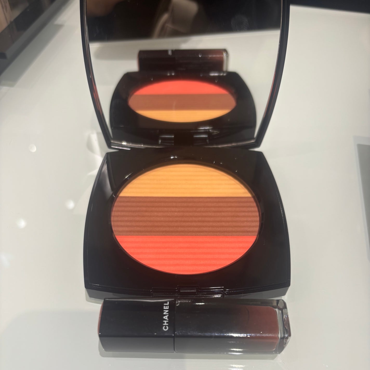 レ ベージュ ヘルシー グロウ サンキスト パウダー/CHANEL/プレストパウダーを使ったクチコミ(4枚目)