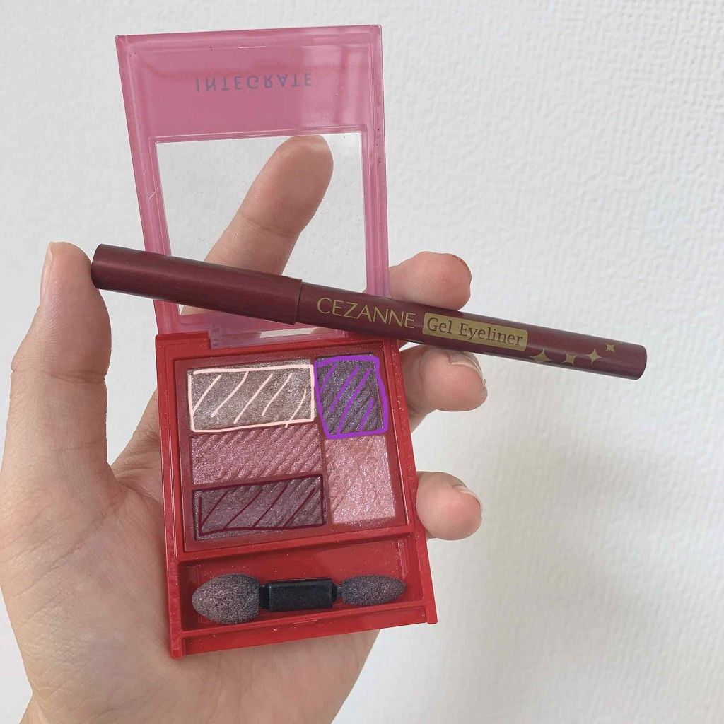 トリプルレシピアイズ/インテグレート/アイシャドウパレットを使ったクチコミ（1枚目）