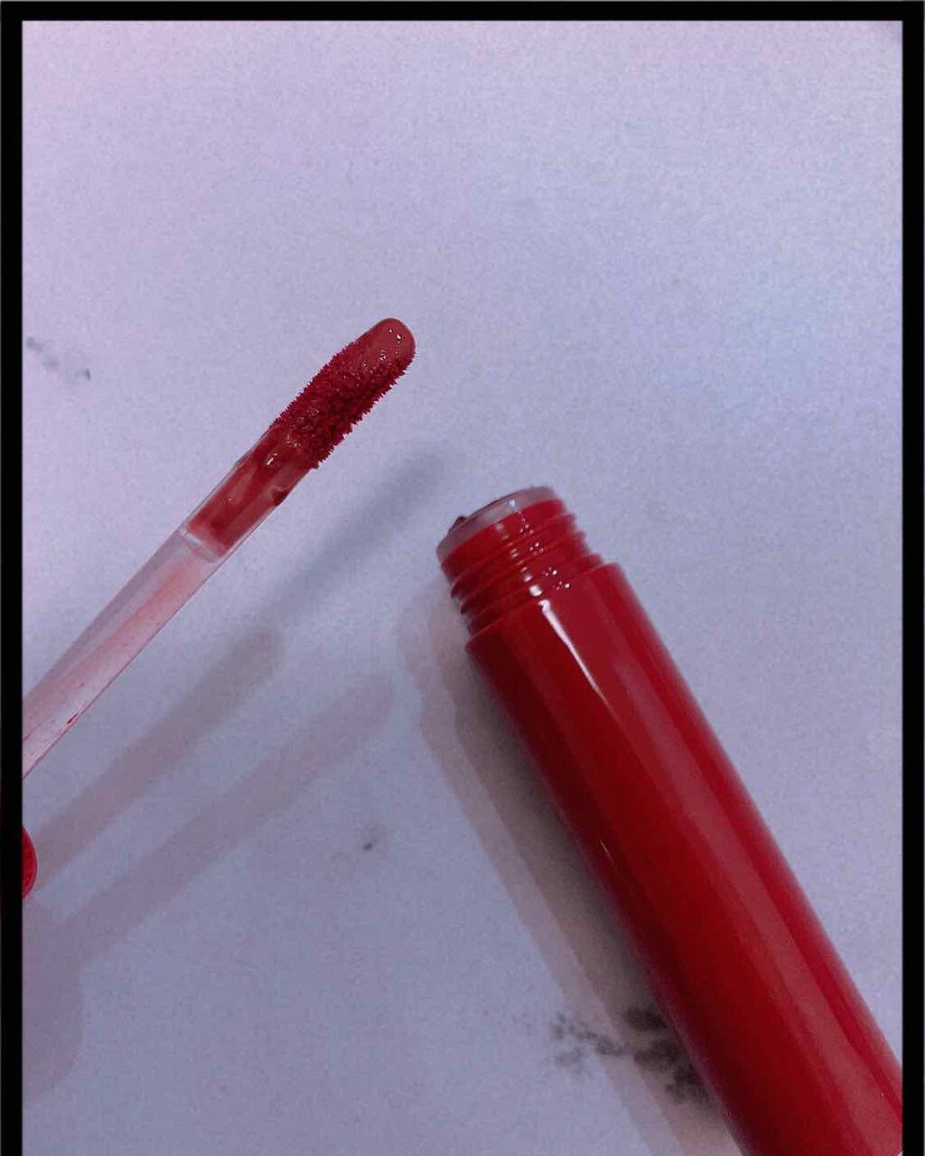 ジューシーラスティングティント/rom&nd/リップティントを使ったクチコミ(2枚目)