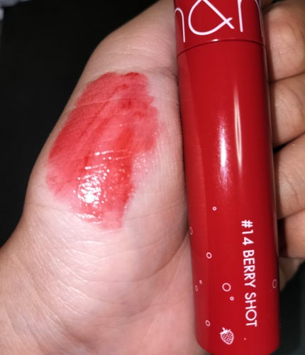 ジューシーラスティングティント 14 ベリーショット(BERRY SHOT)/rom&nd/リップティントの画像