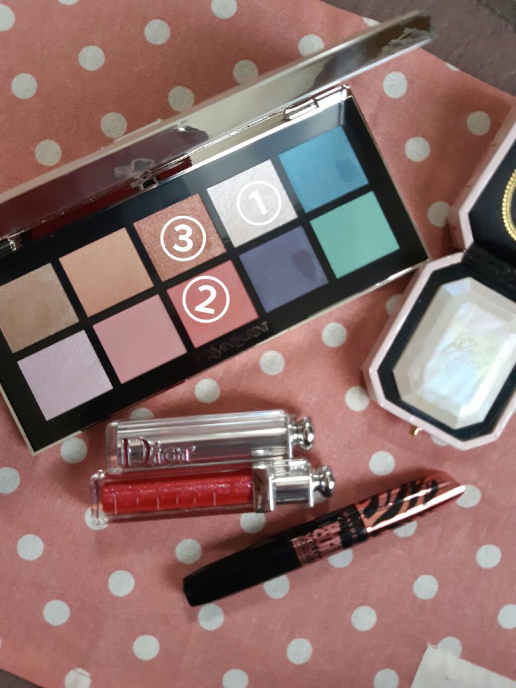 パレット ポップイン フレッシュ/YVES SAINT LAURENT BEAUTE/アイシャドウパレットを使ったクチコミ（2枚目）