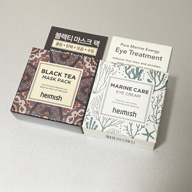 Black Tea Mask Pack/heimish/シートマスク・パックを使ったクチコミ（1枚目）