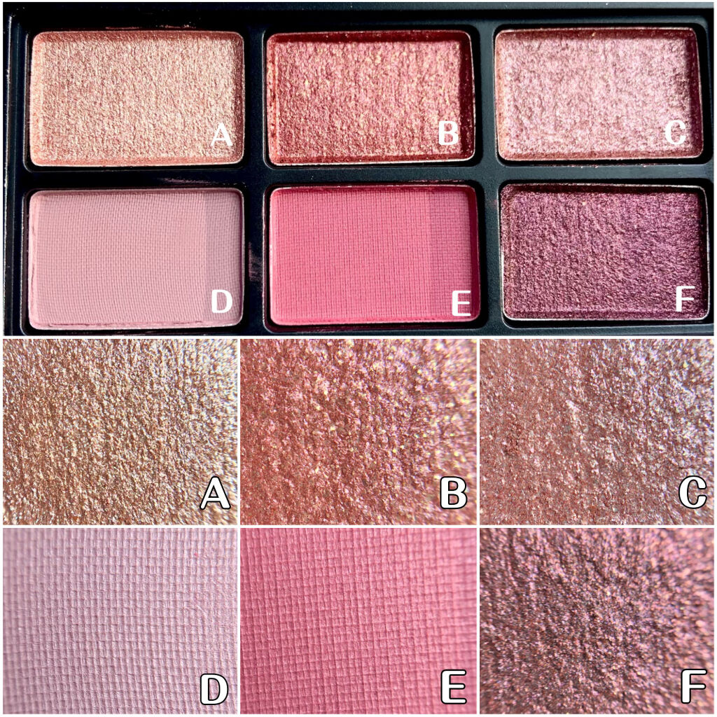 アンラップド ミニアイシャドーパレット DOLCE VITA/NARS/アイシャドウパレットを使ったクチコミ（3枚目）