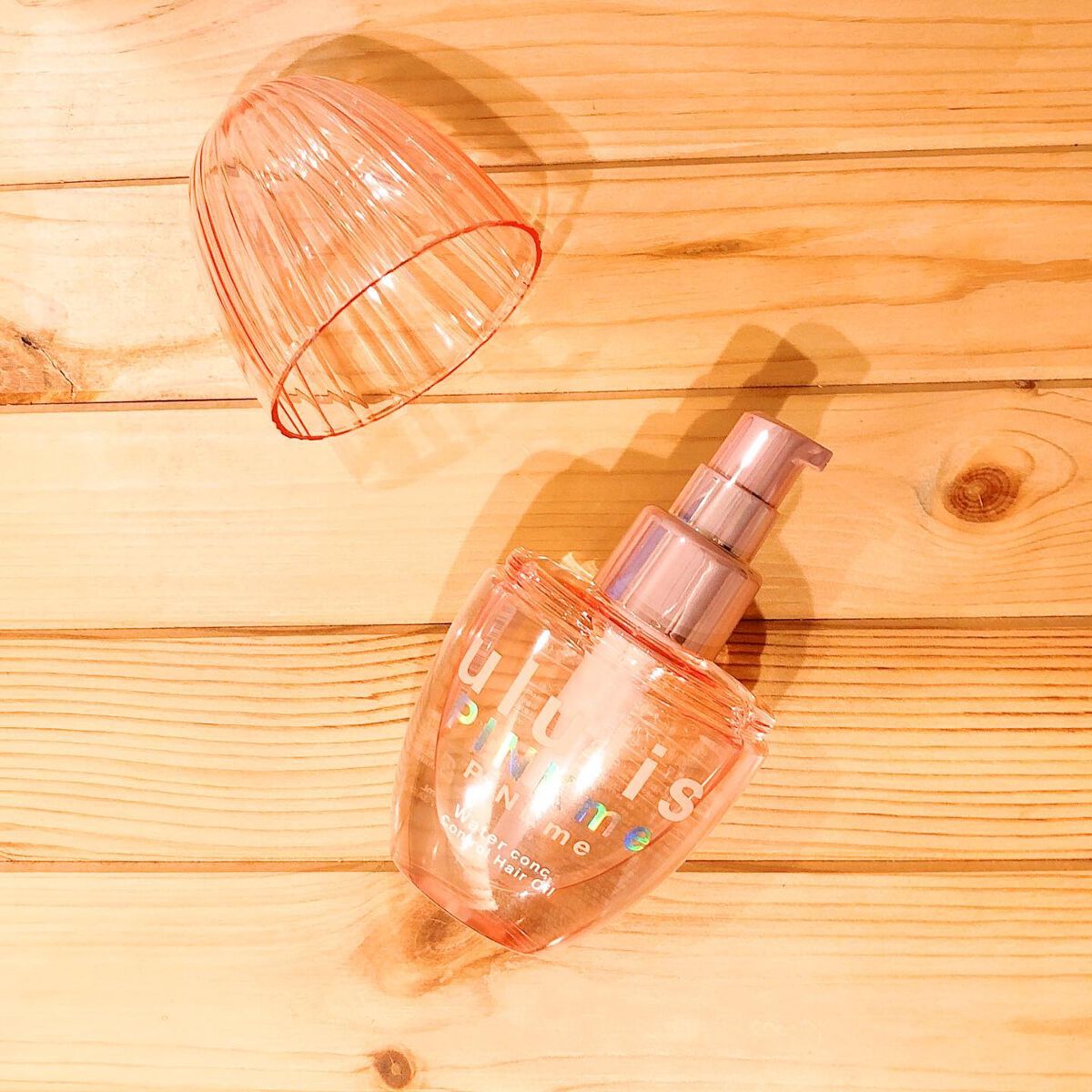 ピンクミー ウォーターコンク コントロール ヘアオイル/ululis/ヘアオイルを使ったクチコミ（1枚目）