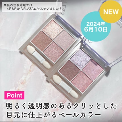 ペールトーンアイシャドウ/CEZANNE/アイシャドウを使ったクチコミ(3枚目)