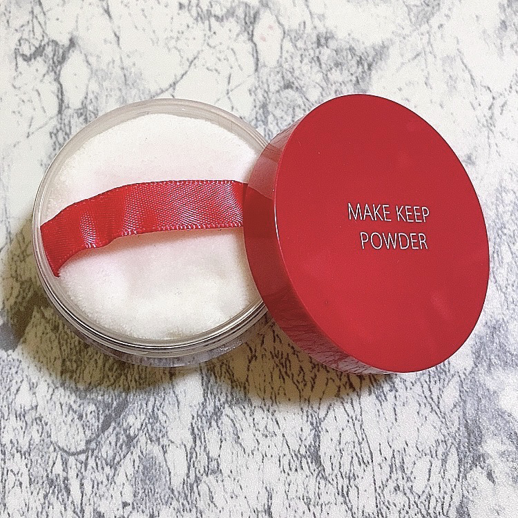 メイク キープ パウダー/コーセーコスメニエンス/ルースパウダーを使ったクチコミ（2枚目）