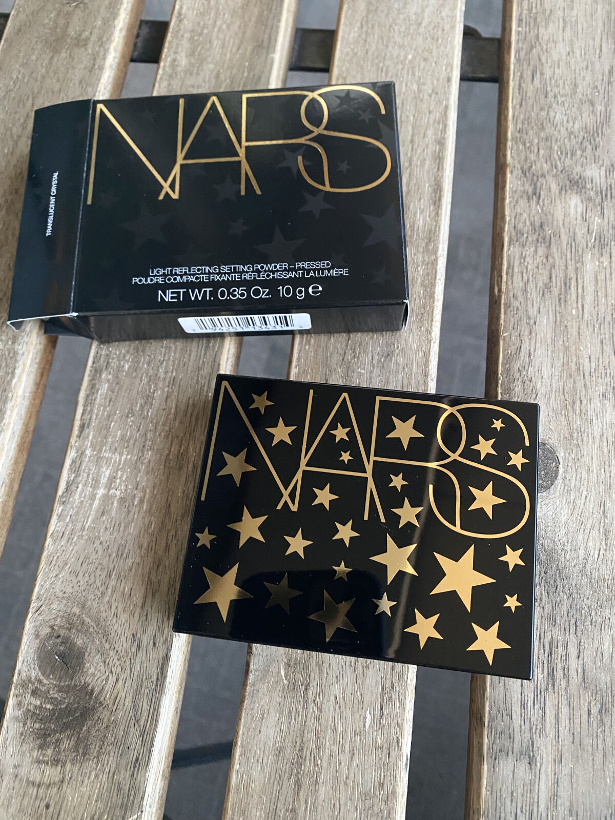 ライトリフレクティングセッティングパウダー　プレスト　N 03005(限定パッケージ)/NARS/プレストパウダーを使ったクチコミ（1枚目）