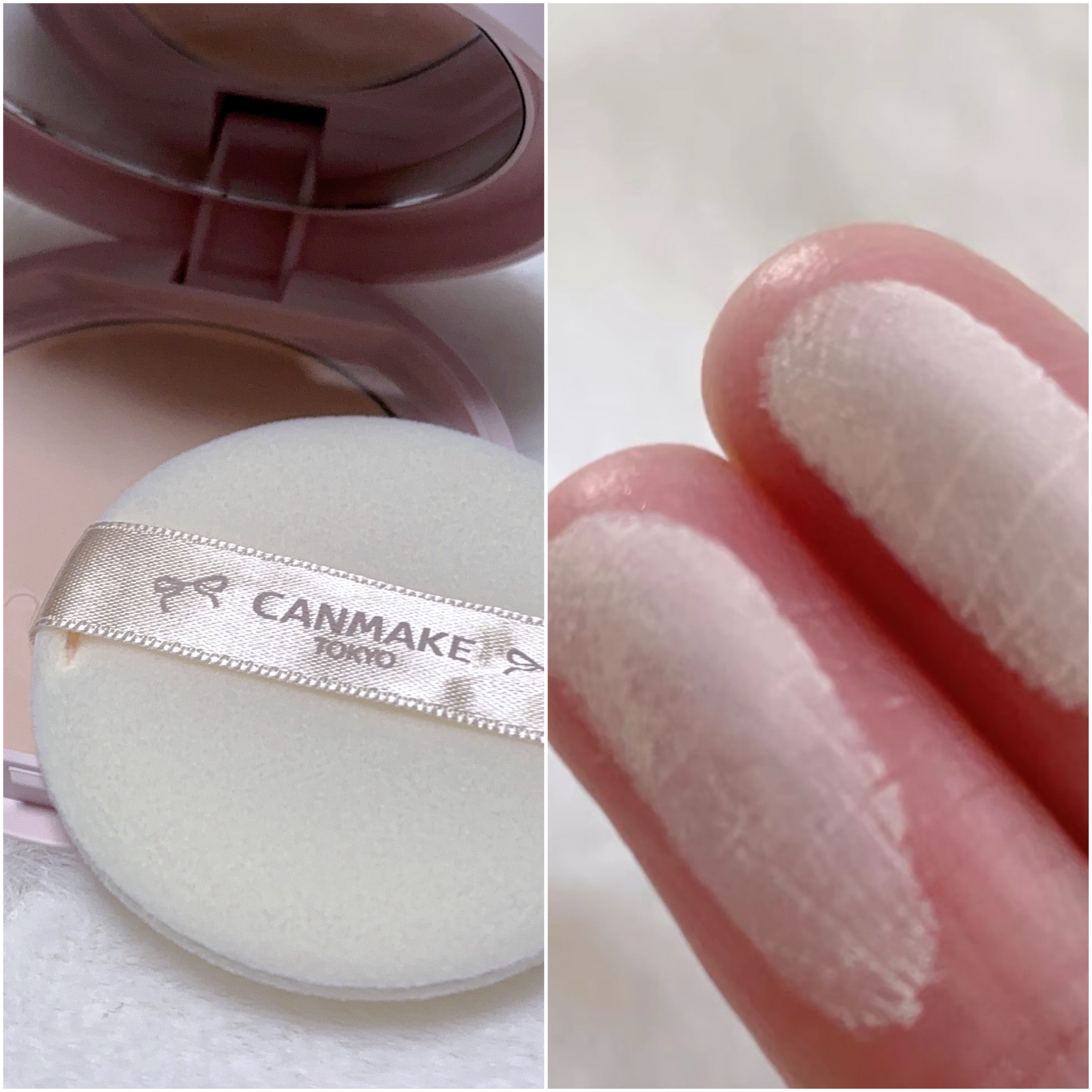 マシュマロフィニッシュパウダー/キャンメイク/プレストパウダーを使ったクチコミ（3枚目）