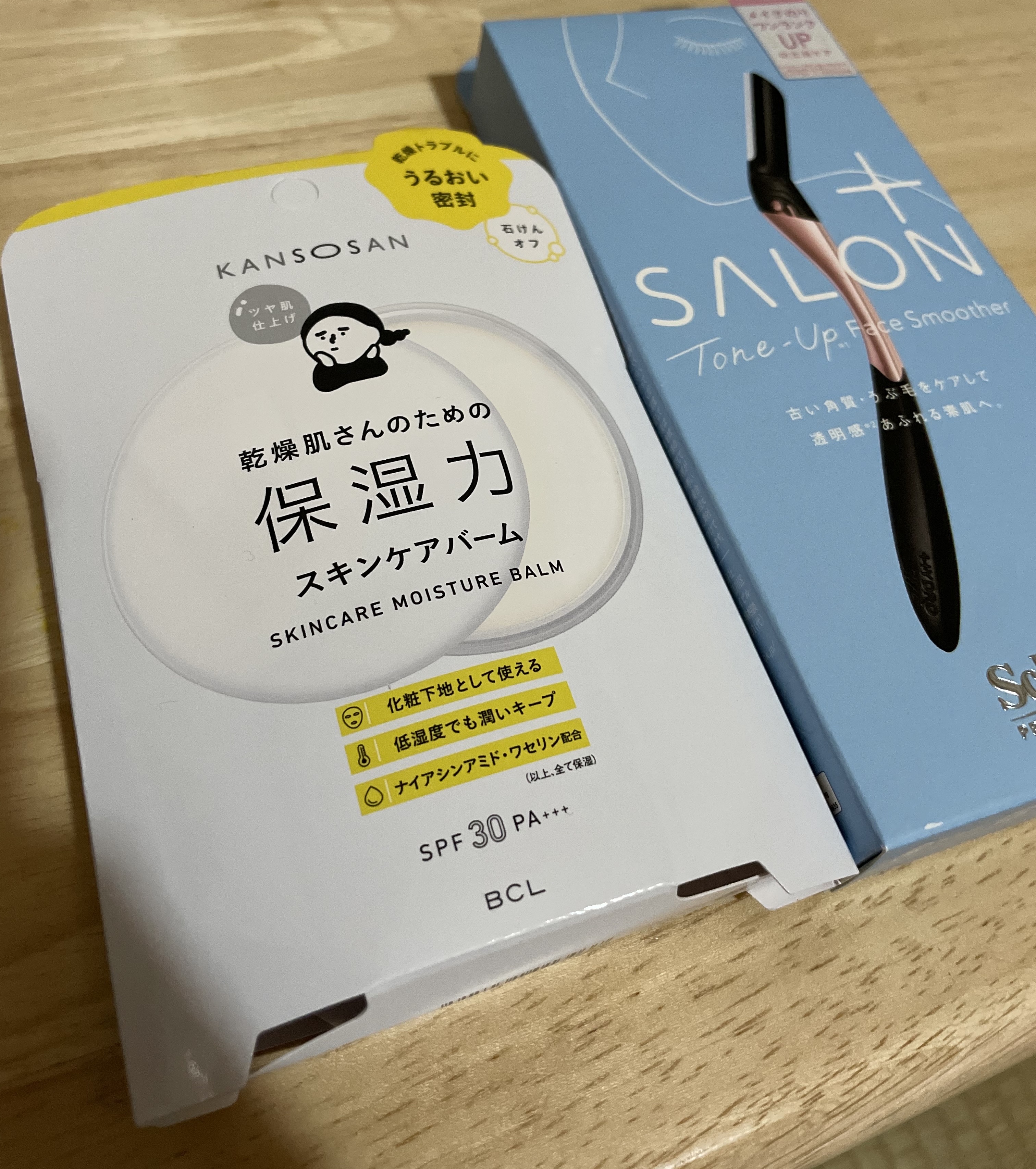 サロンプラス トーンアップ フェイススムーサー ホルダー（刃付き）/サロンプラス/シェーバーを使ったクチコミ（1枚目）