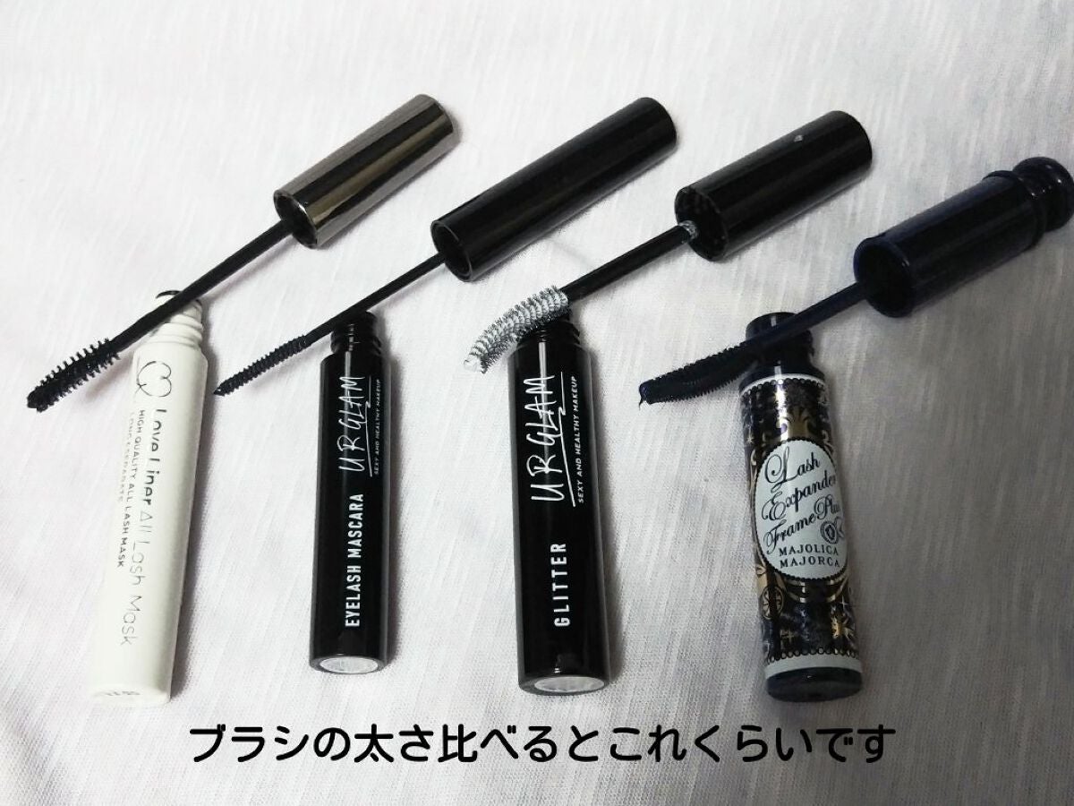 スキニーマスカラ/U R GLAM/マスカラを使ったクチコミ(10枚目)