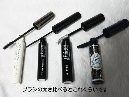 スキニーマスカラ/U R GLAM/マスカラを使ったクチコミ(10枚目)