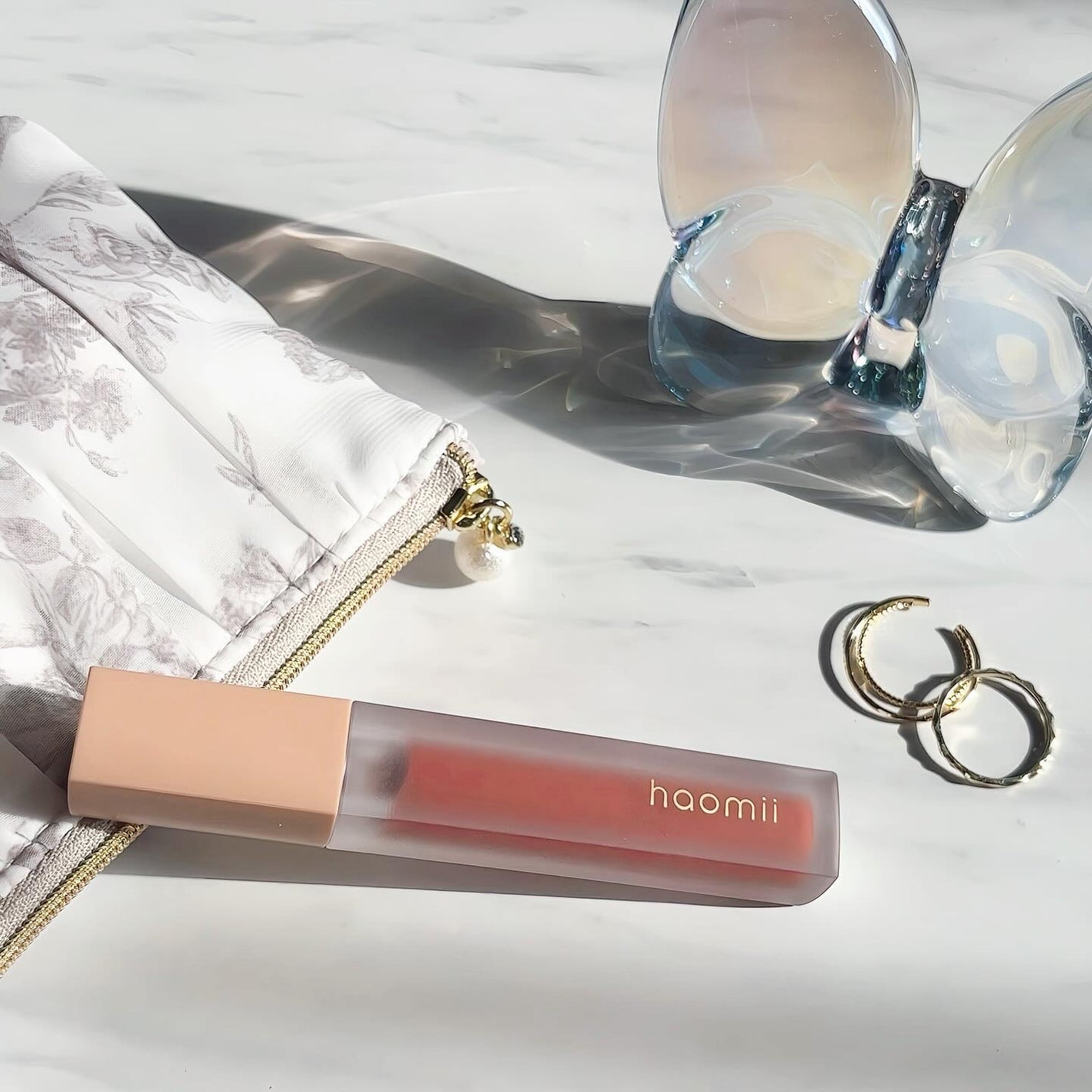 Melty flower lip tint/haomii/口紅を使ったクチコミ(1枚目)