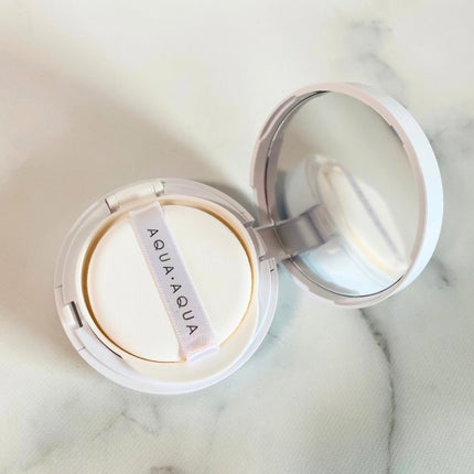 オーガニッククッションコンパクト/アクア・アクア/クッションファンデーションを使ったクチコミ(2枚目)