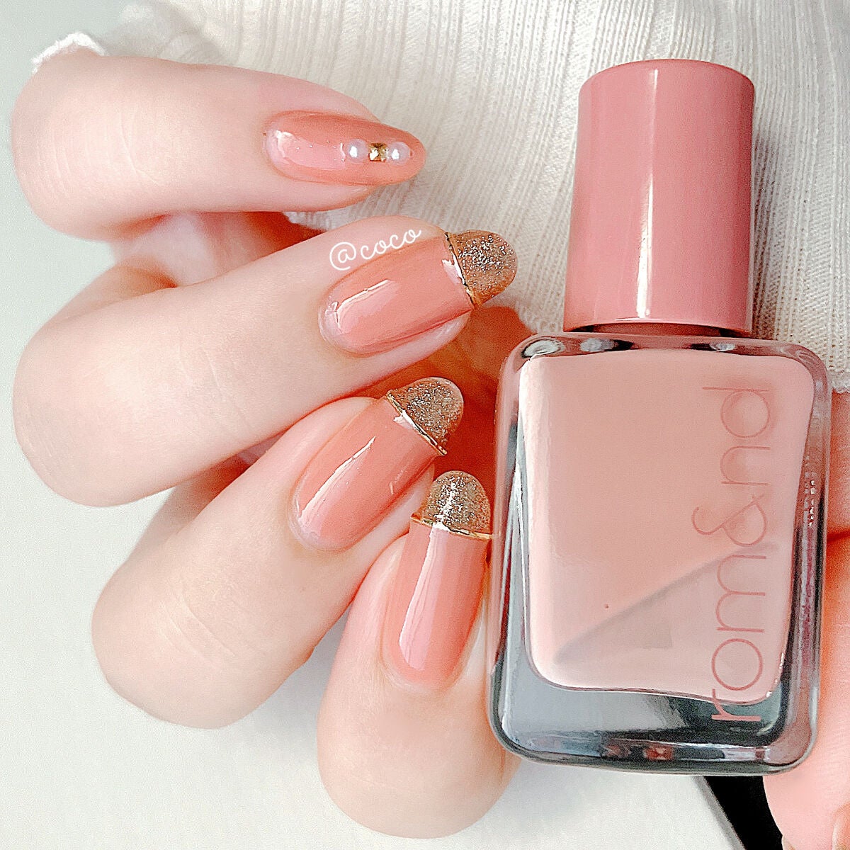 CHEER me COLOR ネイルポリッシュ/セリア/マニキュアを使ったクチコミ(2枚目)