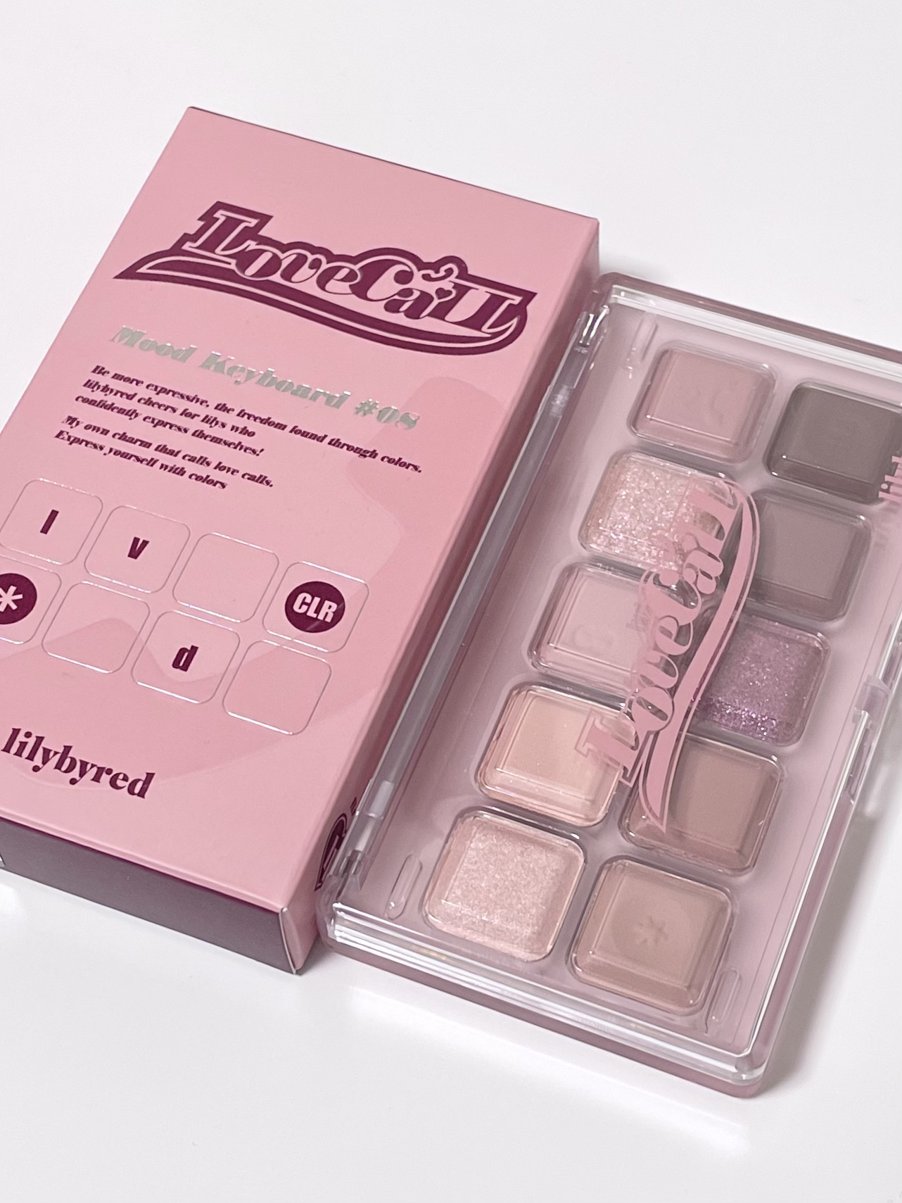 ムードキーボード/lilybyred/アイシャドウパレットを使ったクチコミ（3枚目）