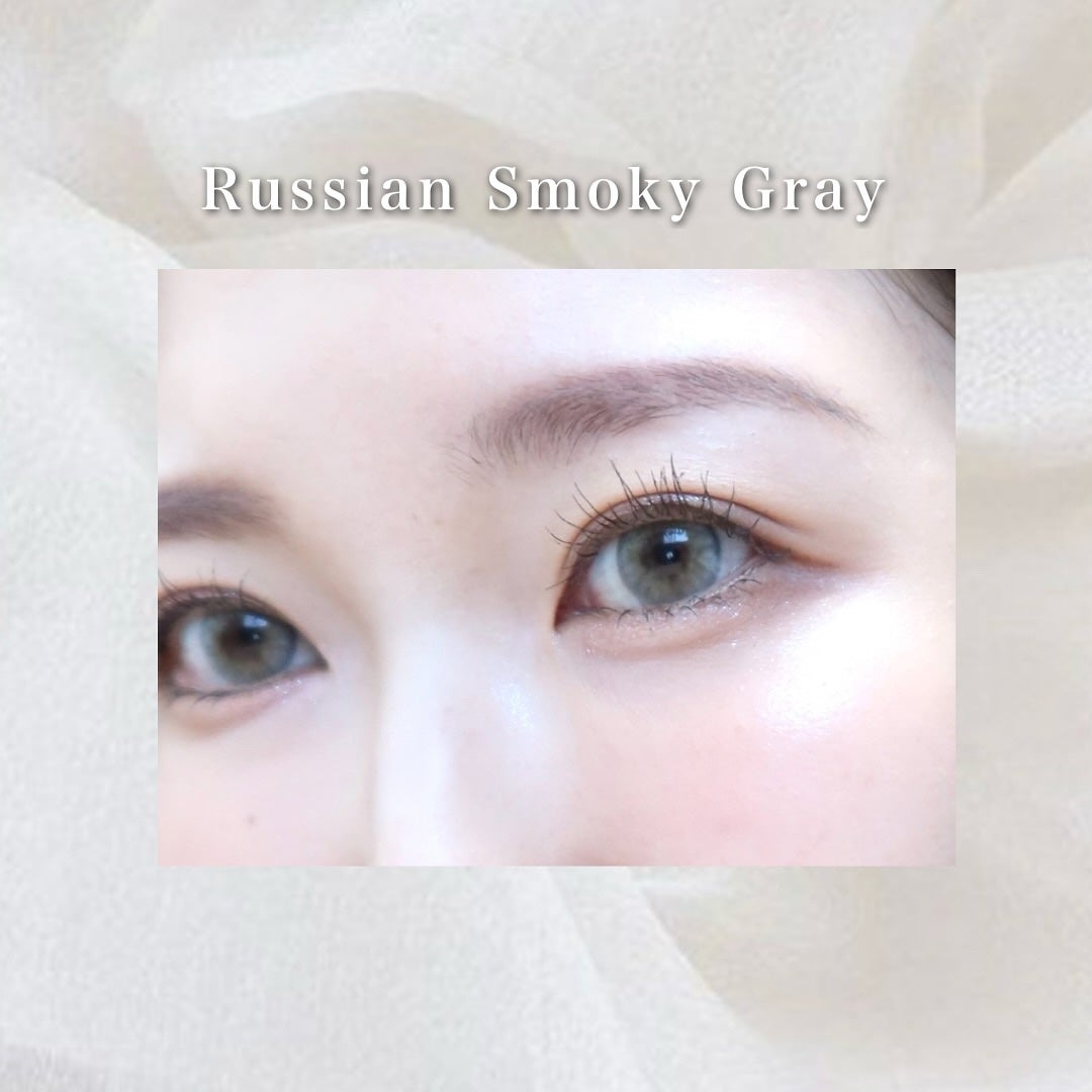 ロシアンスモーキー/OLENS/カラーコンタクトレンズを使ったクチコミ(8枚目)