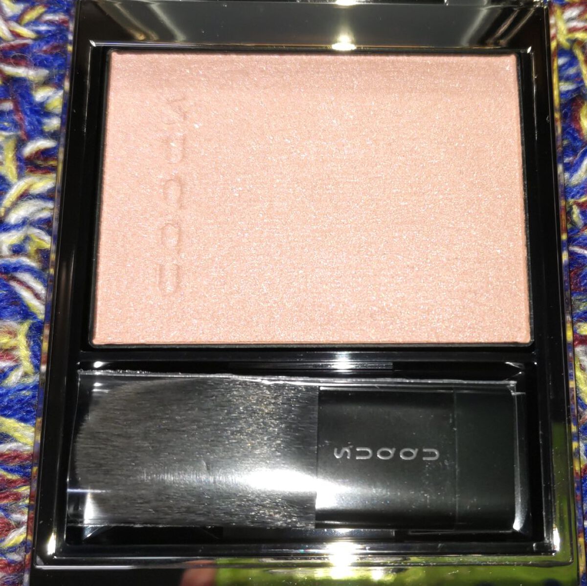 メルティング パウダー ブラッシュ 09 可憐咲 -KARENZAKI/SUQQU/パウダーチークを使ったクチコミ（1枚目）