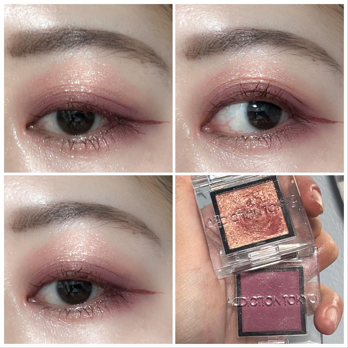 アディクション ザ アイシャドウ スパークル/ADDICTION/単色アイシャドウを使ったクチコミ(5枚目)