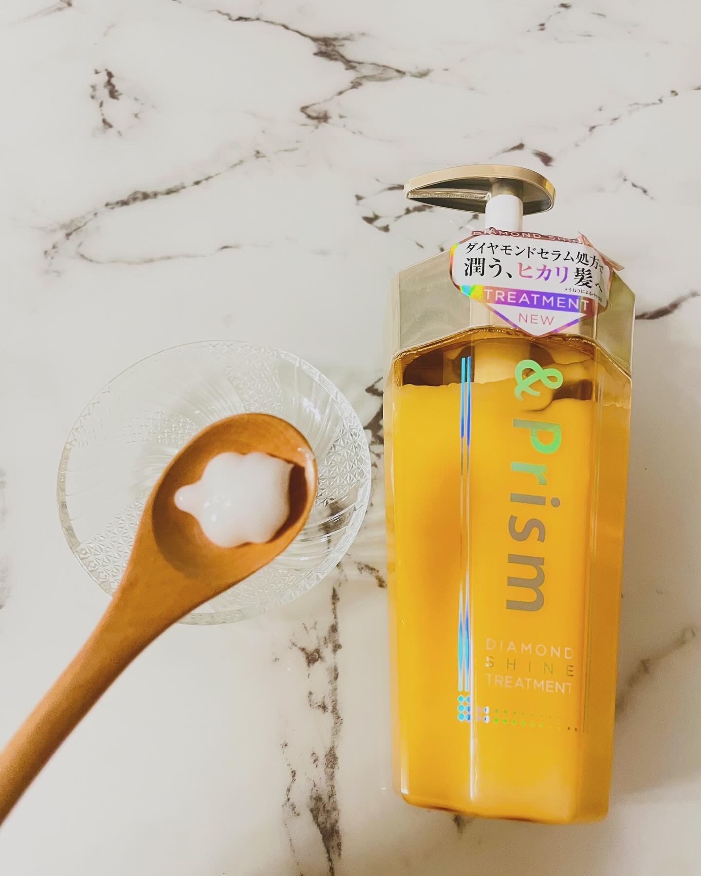 DIAMOND SHINE シャンプー/ヘアトリートメント/&Prism/市販シャンプーを使ったクチコミ（3枚目）