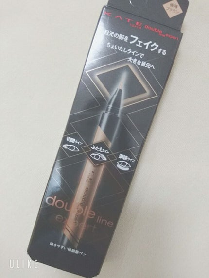 ダブルラインエキスパート/KATE/リキッドアイライナーを使ったクチコミ(1枚目)