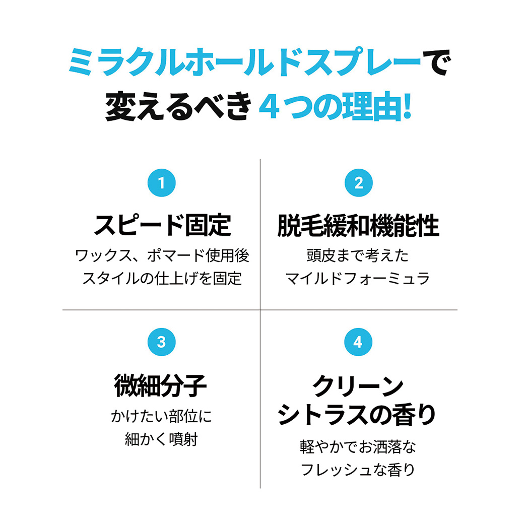 ミラクル ホールド スプレー S/moremo/ヘアスプレーを使ったクチコミ（2枚目）