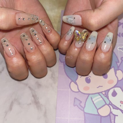 Iuna. Mizuki on LIPS 「.イベントに向けてラストスパート🤍スペシャルプラン✨#nail..」(4枚目)