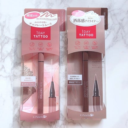 1DAY TATTOO リキッドアイライナー/K-パレット/リキッドアイライナーを使ったクチコミ(5枚目)