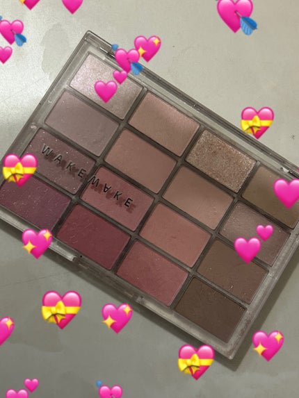 ソフトブラーリングアイパレット/wakemake/アイシャドウパレットを使ったクチコミ(1枚目)