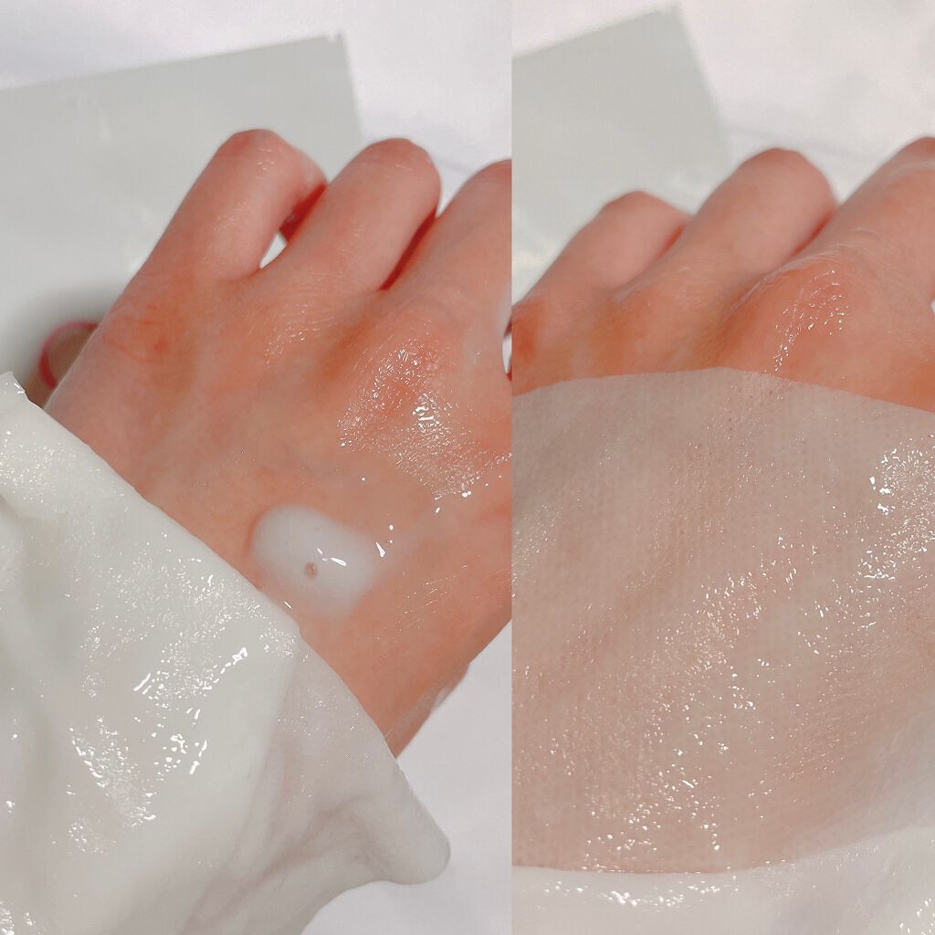 ピンクリペアクリームマスクパック/YOU&ME/シートマスク・パックを使ったクチコミ(4枚目)