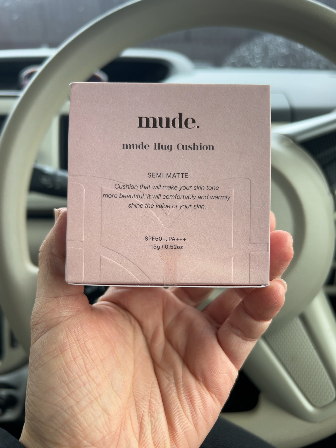 ハグクッション/mude/クッションファンデーションを使ったクチコミ(1枚目)