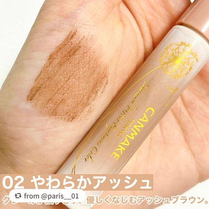 スマートミニアイブロウカラー/キャンメイク/眉マスカラを使ったクチコミ(5枚目)