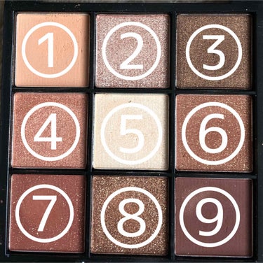 UR GLAM　BLOOMING EYE COLOR PALETTE/U R GLAM/パウダーアイシャドウを使ったクチコミ（3枚目）