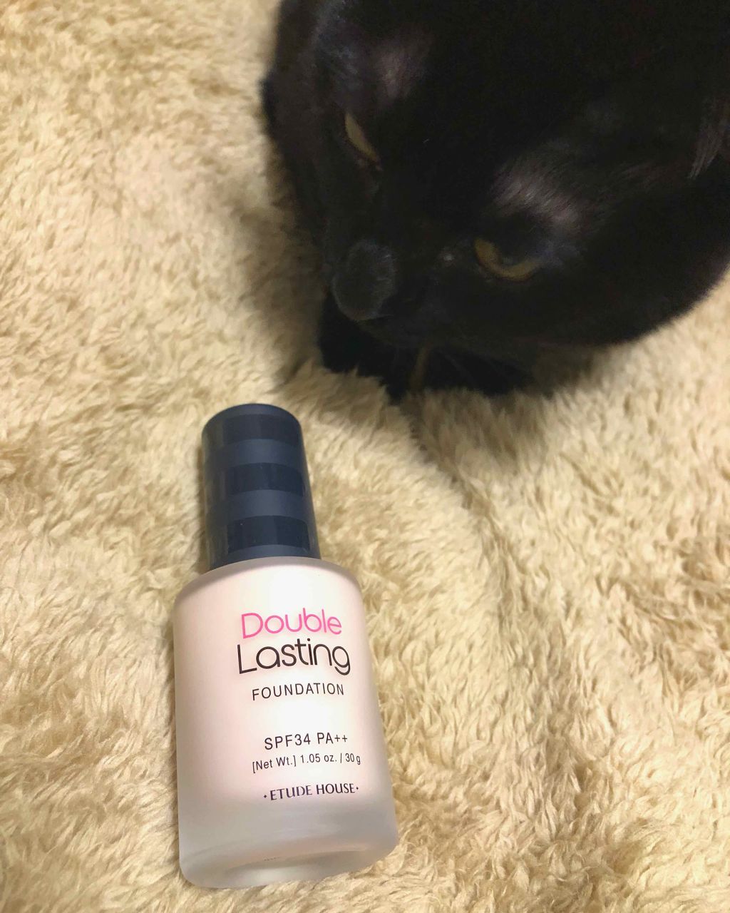 ダブルラスティング ファンデーション ライトバニラ/ETUDE/リキッドファンデーションを使ったクチコミ（1枚目）