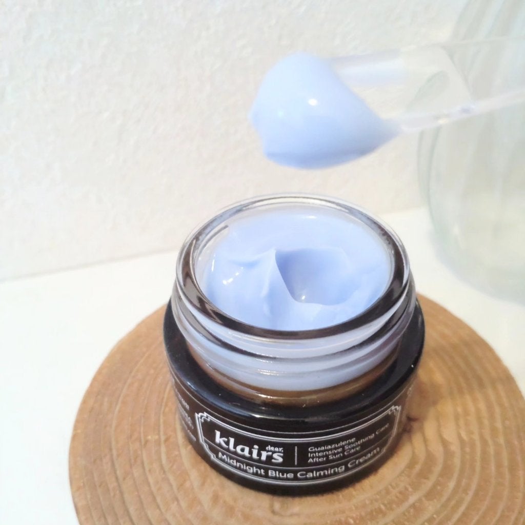 ミッドナイトブルーカーミングクリーム/Klairs/フェイスクリームを使ったクチコミ(1枚目)