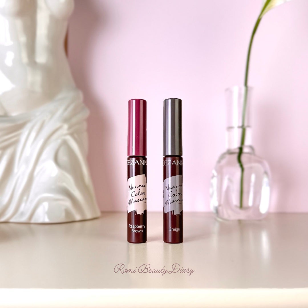 ニュアンスカラーマスカラ/CEZANNE/マスカラを使ったクチコミ(1枚目)
