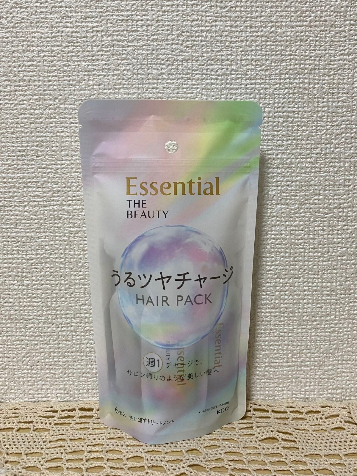 ザビューティ うるツヤチャージヘアパック/エッセンシャル/ヘアマスク・ヘアパックを使ったクチコミ(1枚目)